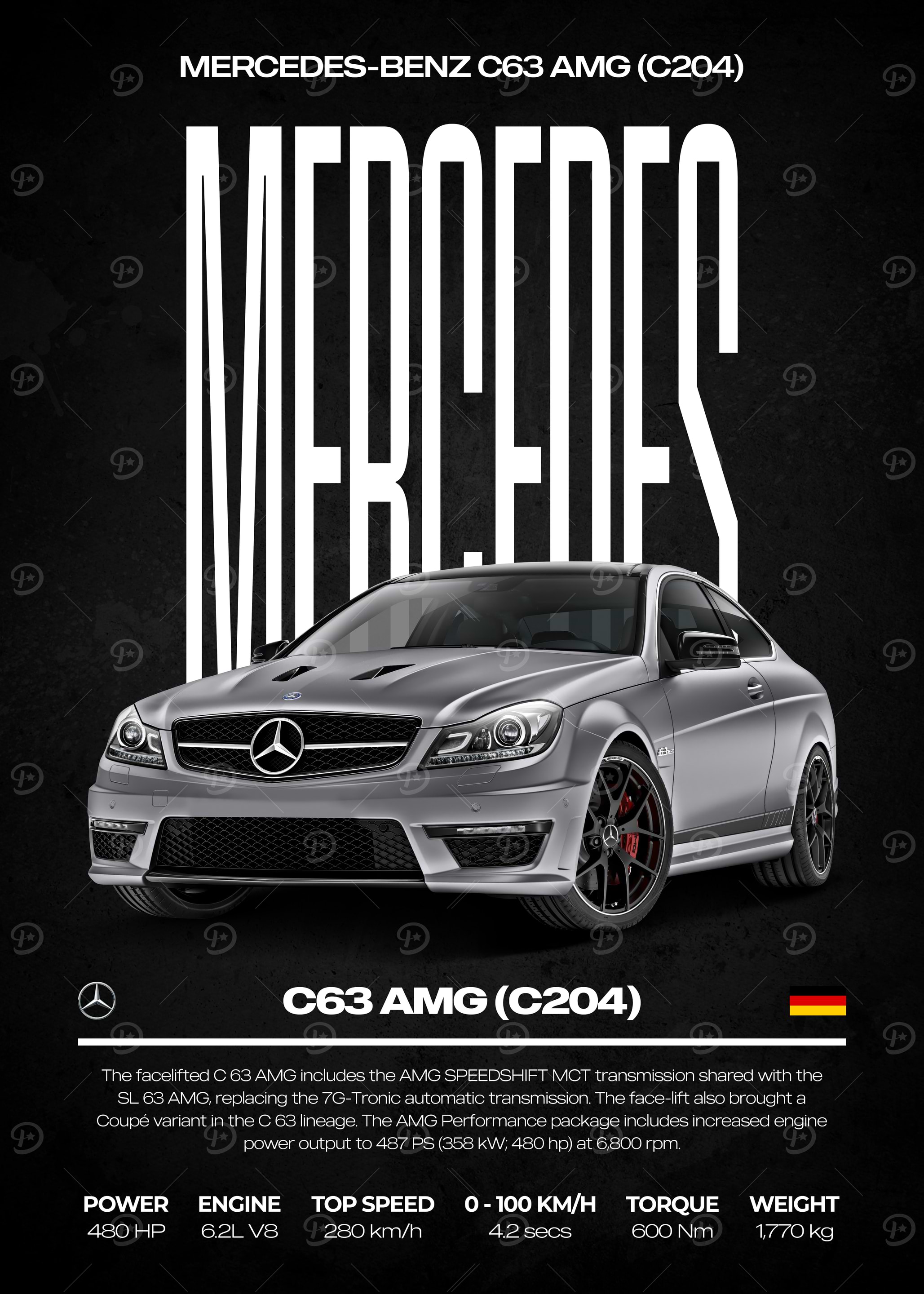 C63 Posters Online - Shop Unique Metal Prints, Pictures, Paintings