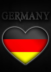 Germany Heart Flag