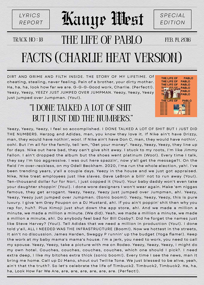 Kanye West Facts