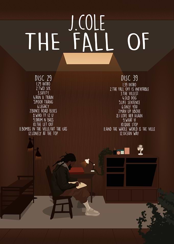 J. Cole The Fall Of Album Art