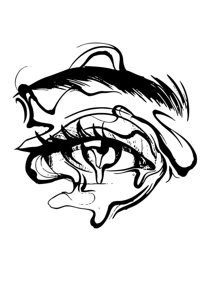 Abstract Eye Illustration
