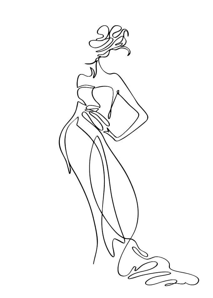 Elegant Fashion Illustration