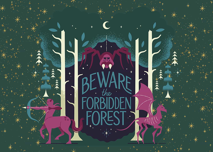 Forbidden Forest's Mystical Warning