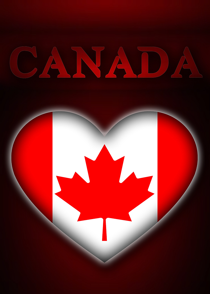 Canada Heart Flag