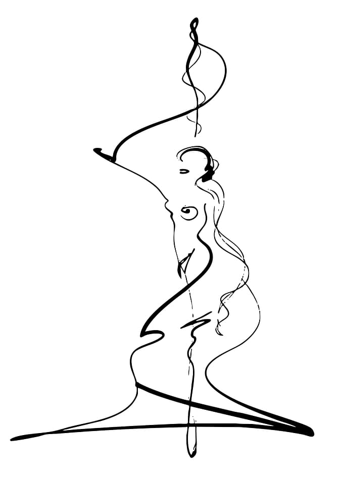 Abstract Figure Drawing