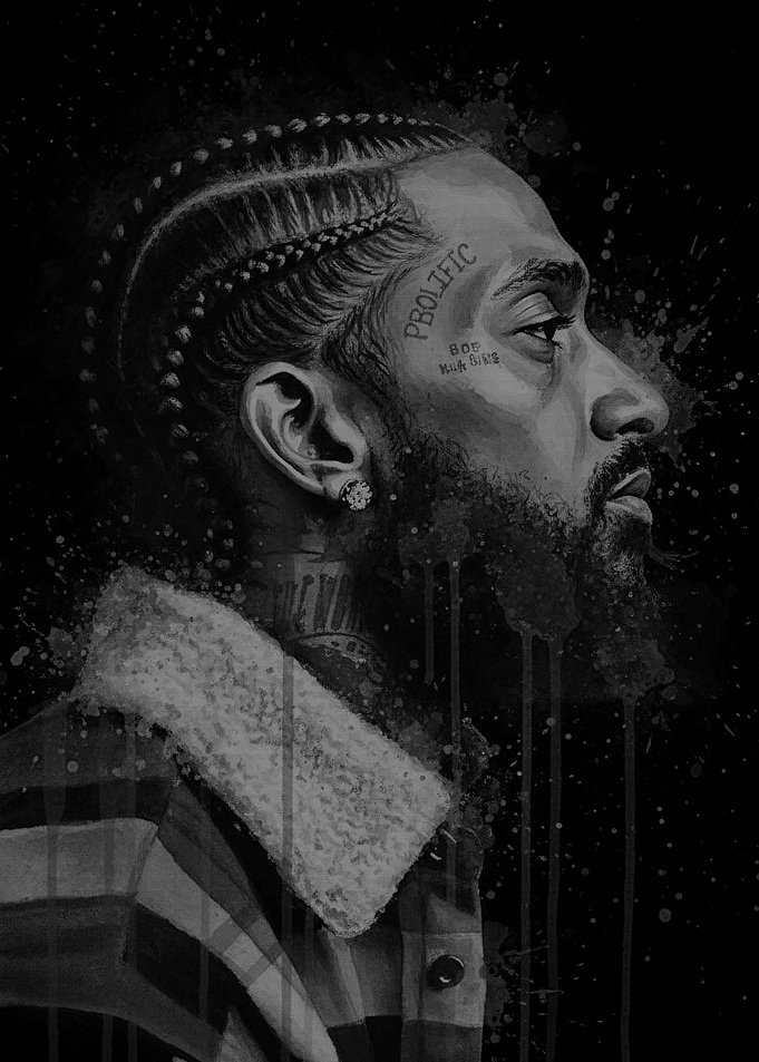 Nipsey Hussle Portrait