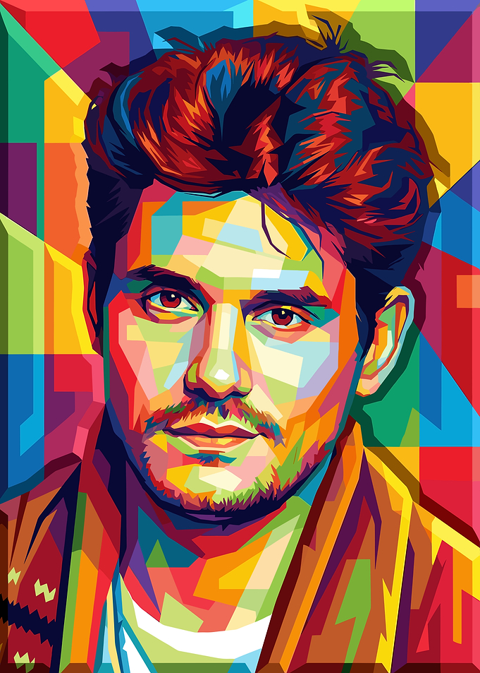 John Mayer Pop Art Portrait
