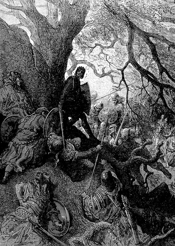 King Louis VII Gustave Dore Crusades Engraving