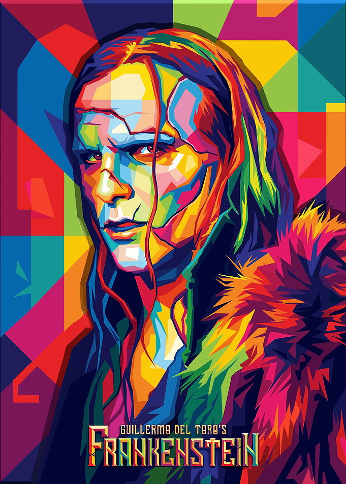 Guillermo del Toro's Frankenstein Pop Art