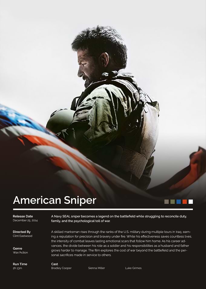 American Sniper Movie Poster