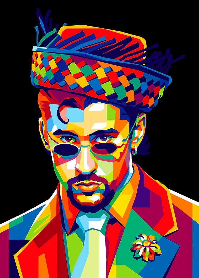 Bad Bunny Portrait
