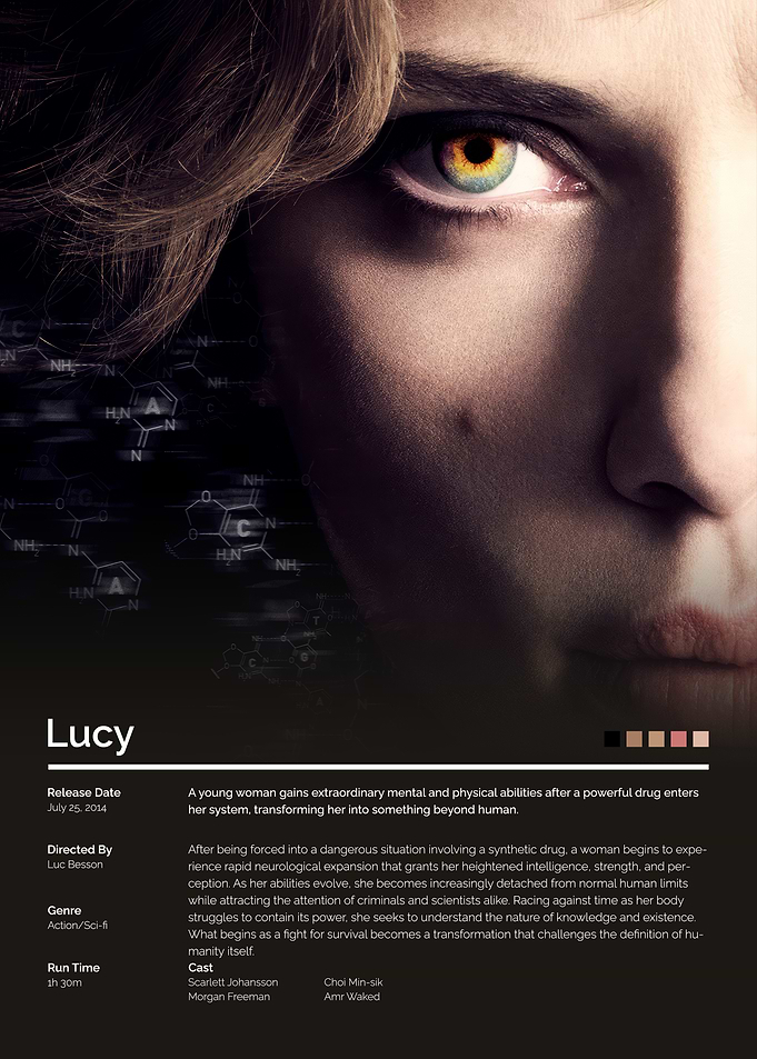 Lucy Movie Poster