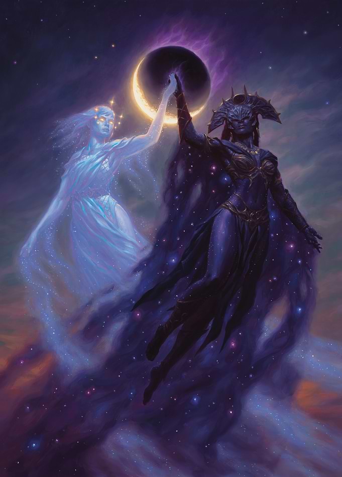 Shar and Selune