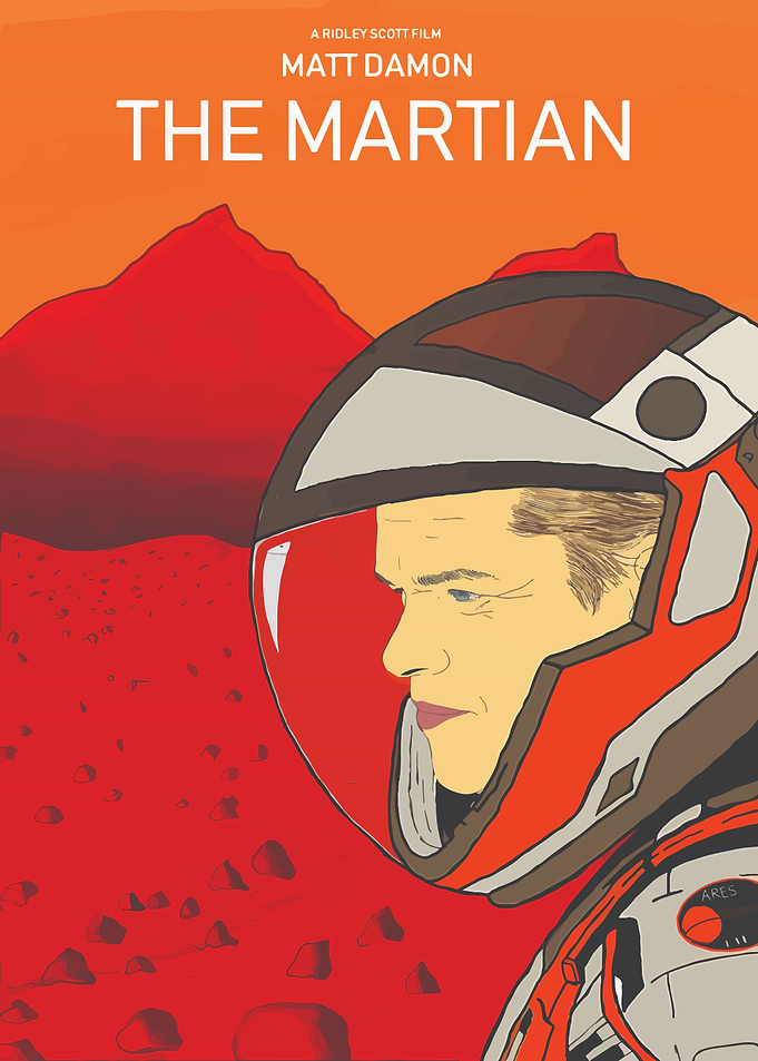 The Martian Movie Poster