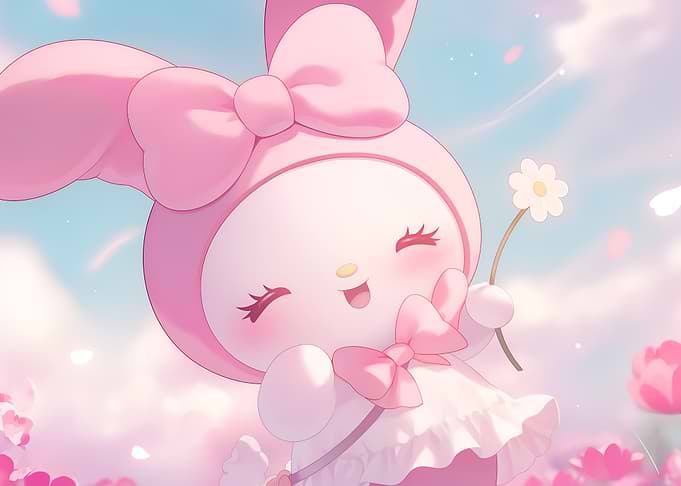 My Melody with Flower