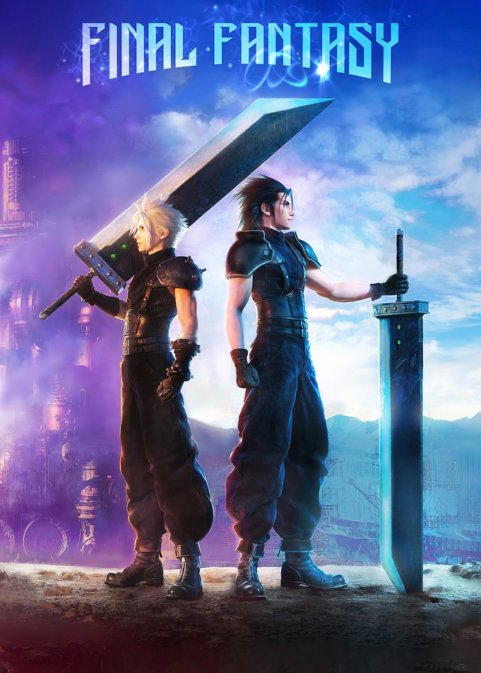 Final Fantasy Cloud and Zack
