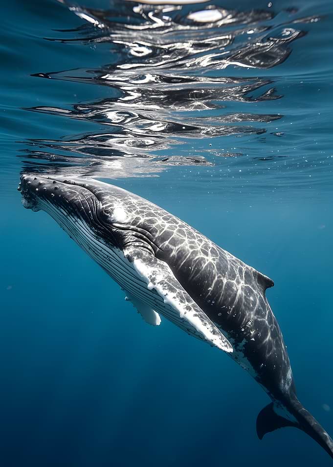 Humpback Whale Underwater