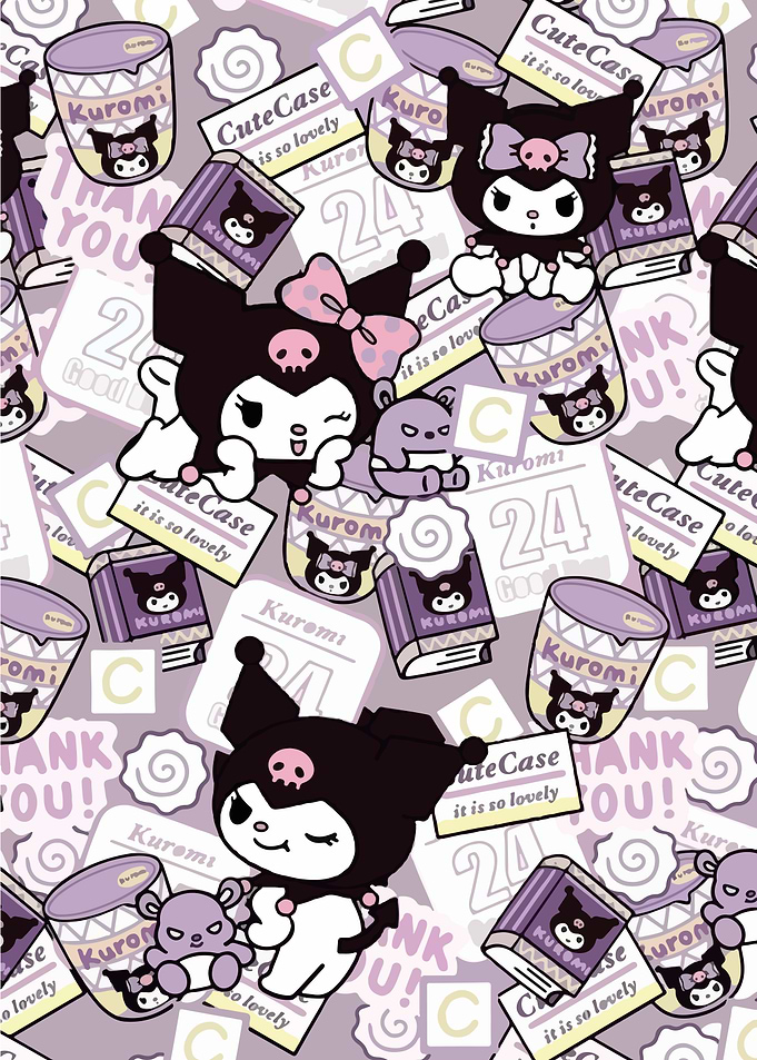 Kuromi and Friends Pattern