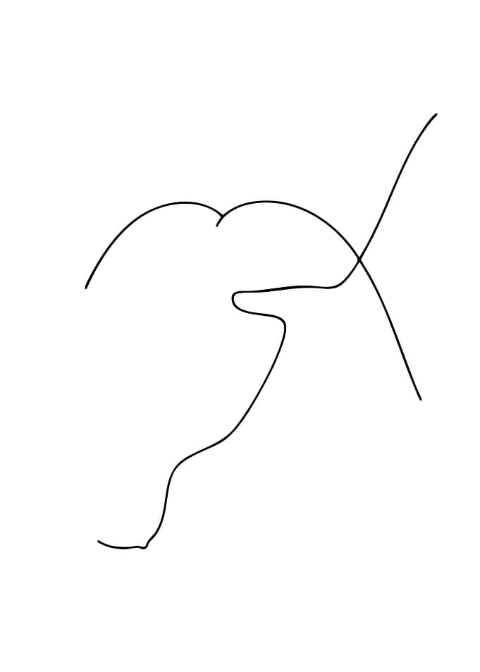 Abstract Line Art