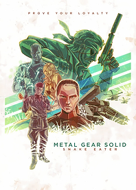 Metal Gear Solid Snake Eater Poster