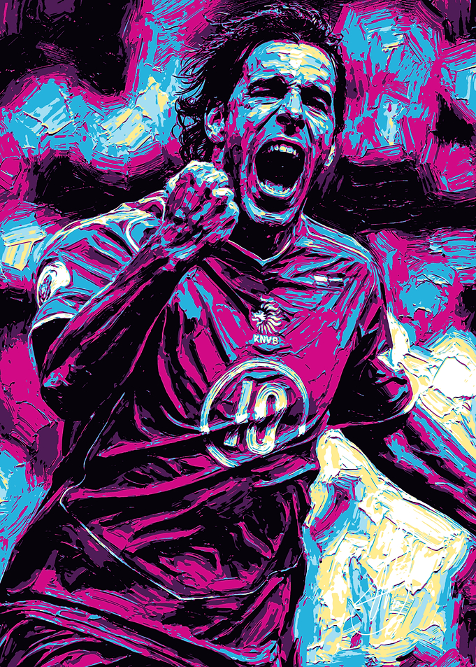 Football Player Celebrating Goal