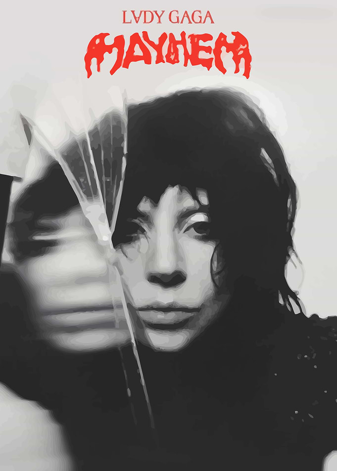 Lady Gaga Mayhem Poster
