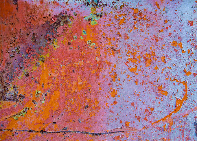Abstract Rusted Metal Texture