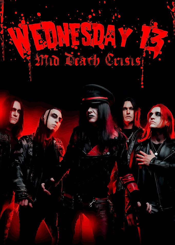 Wednesday 13 Mid Death Crisis Band Photo