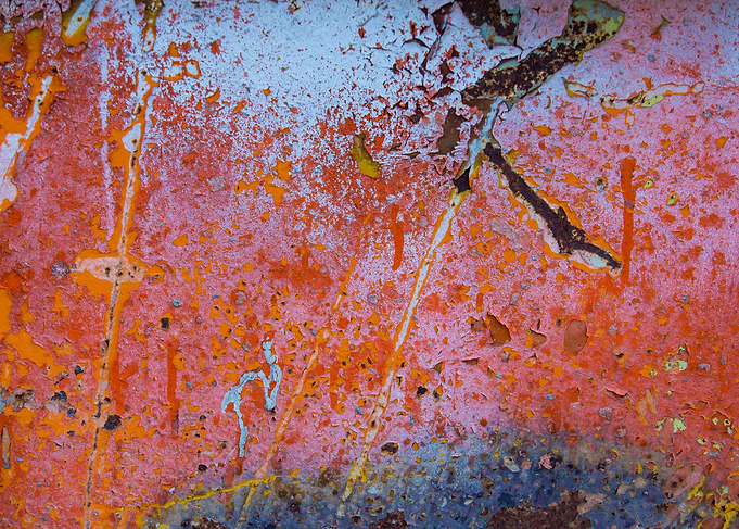 Abstract Rusted Metal Texture