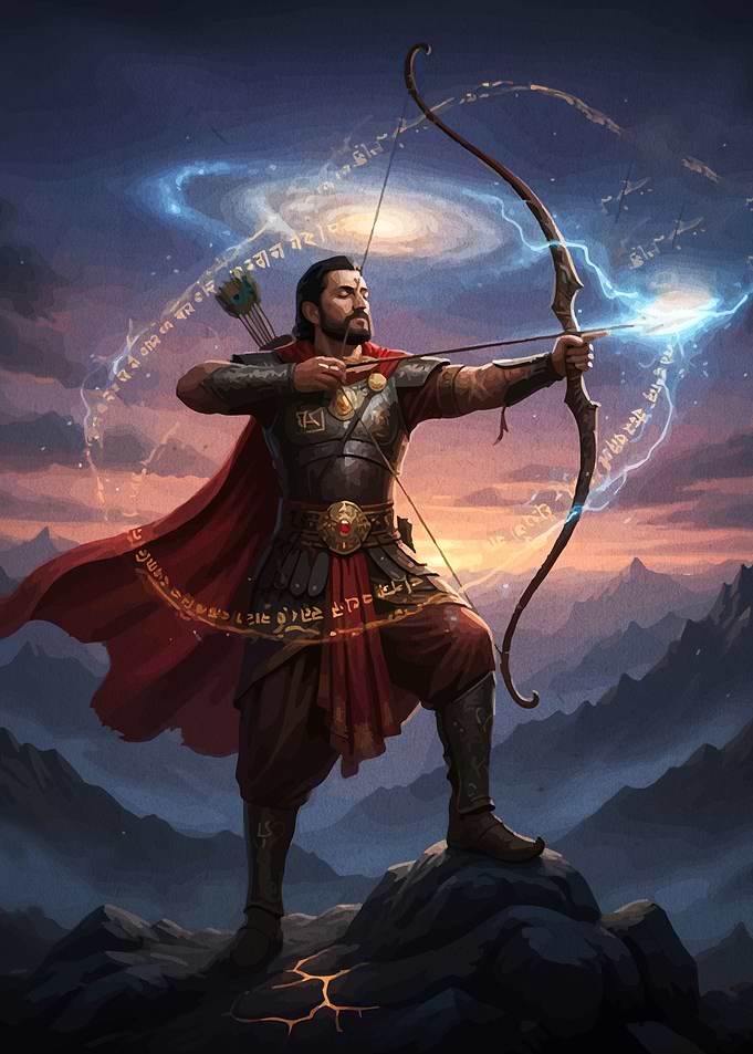 Archer in Cosmic Landscape