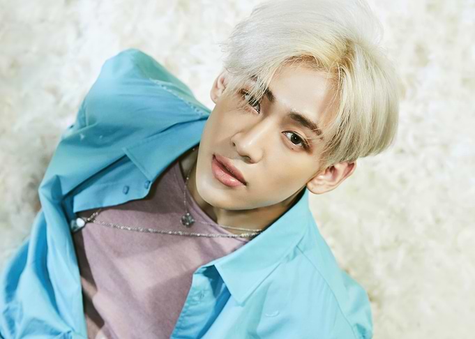 BamBam in Blue Shirt