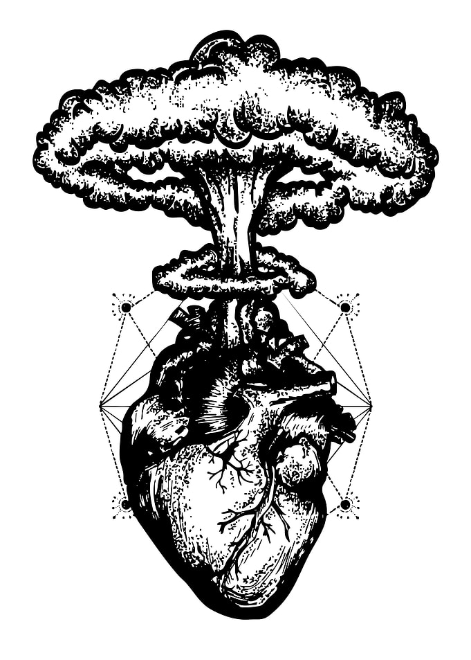 Nuclear Heart Explosion
