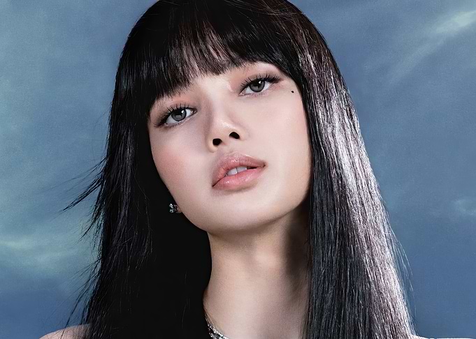 Close-up of Blackpink's Lisa