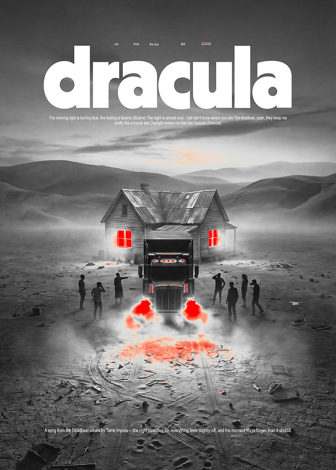 Dracula Tame Impala Poster