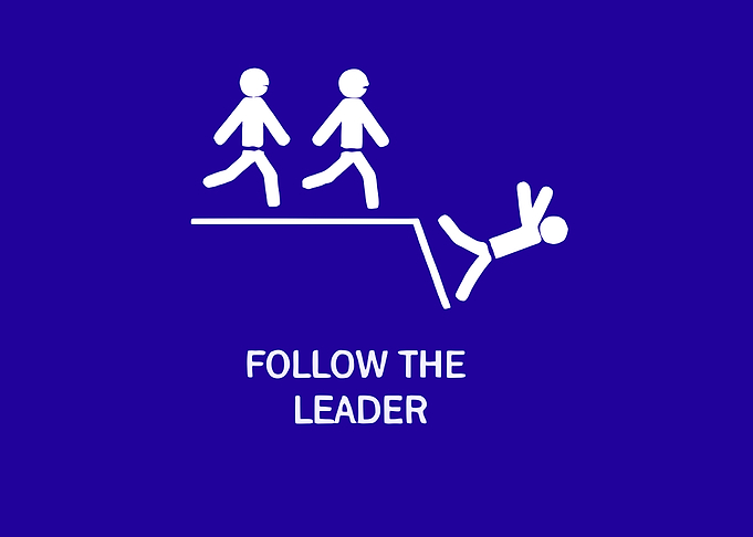 Follow the Leader Cliff Fall
