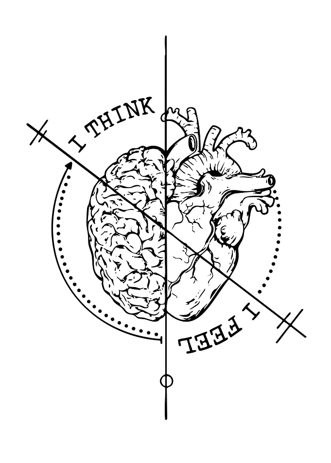 Brain and Heart Dichotomy