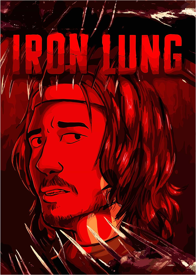 Iron Lung Game Digital Illustration