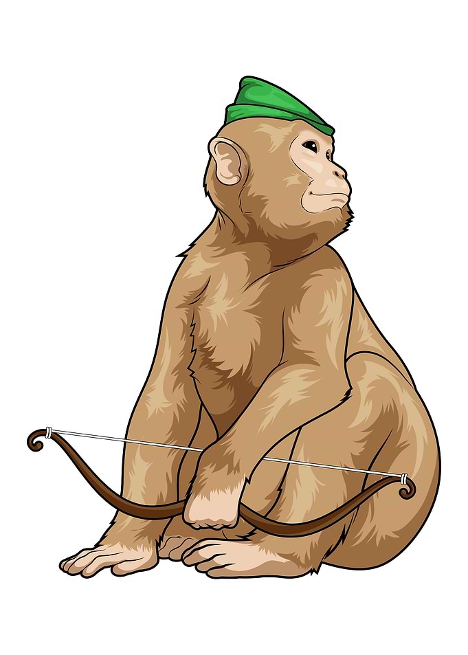 Monkey Archer Bow