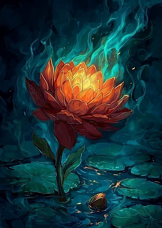 Flame Flower