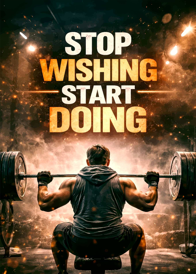 Stop Wishing Start Doing Weightlifting