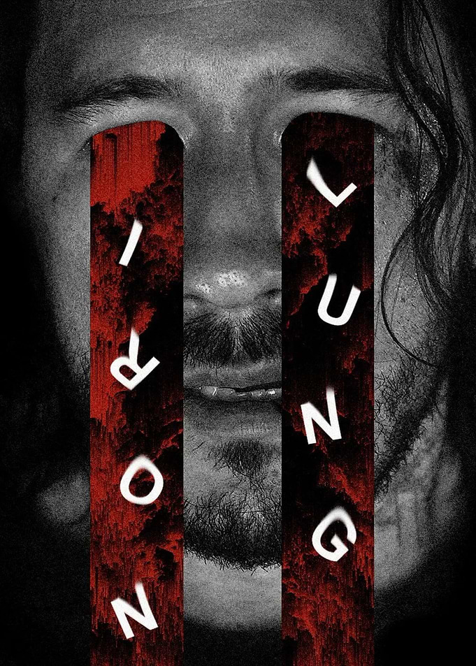 Disturbing Portrait with Red Tears