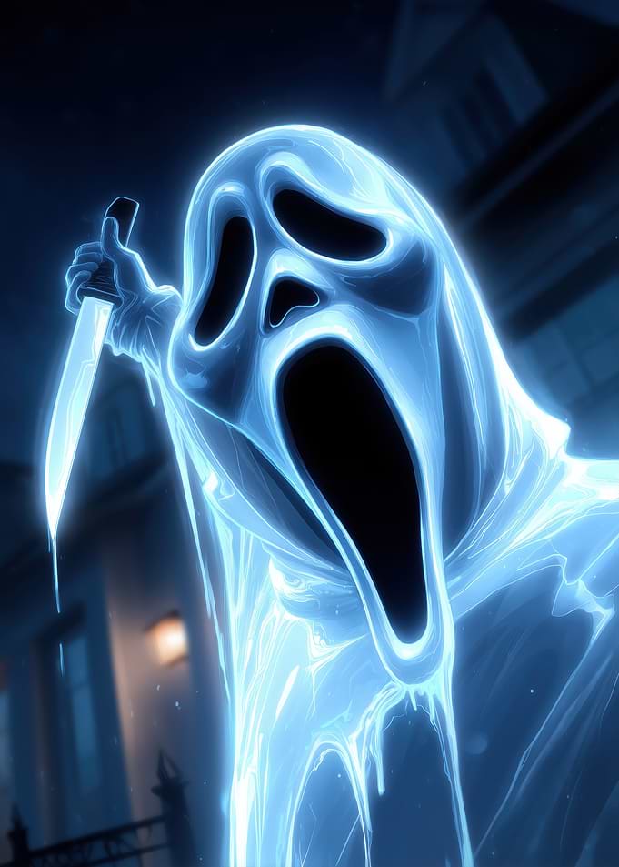 Ghostface with Knife