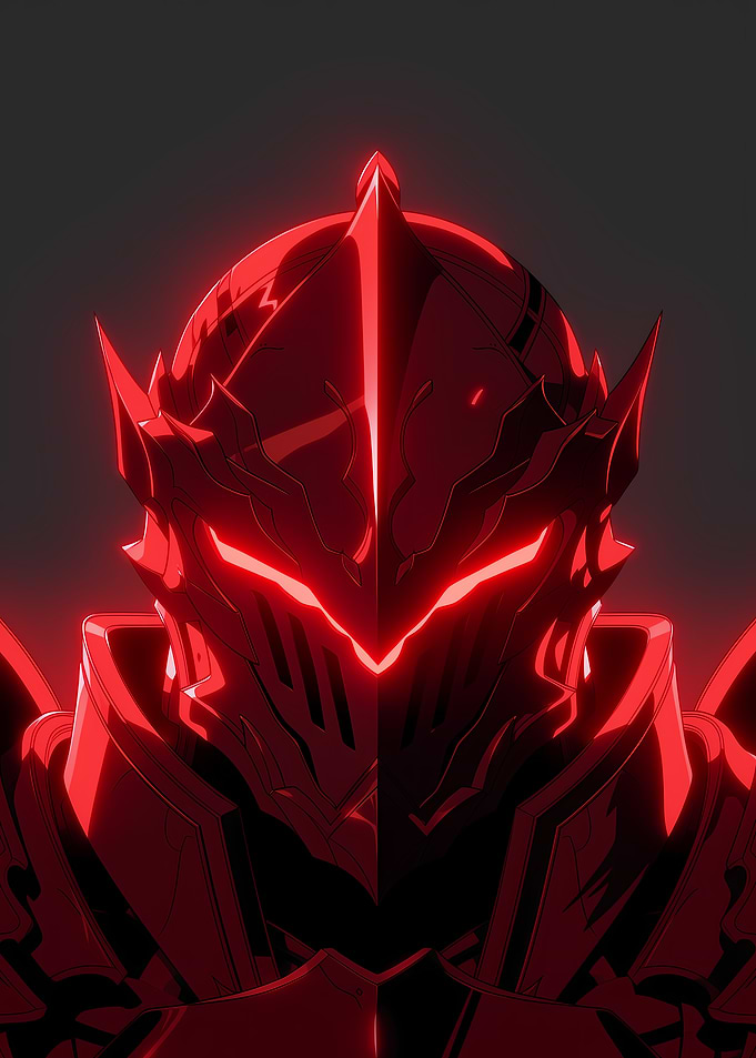 Red Knight Armor Close-up