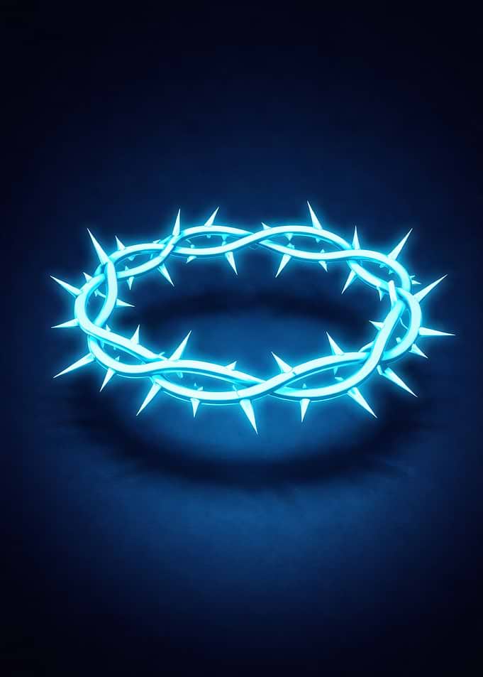 Neon Crown of Thorns