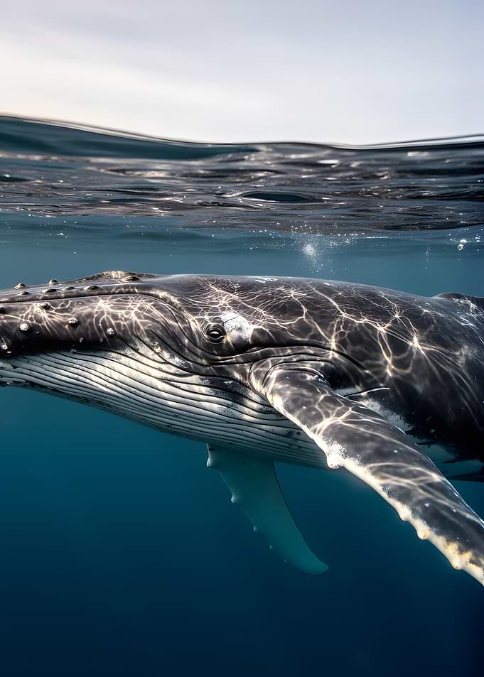 Humpback Whale Underwater