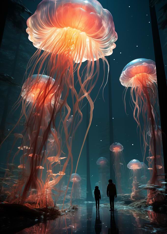 Giant Jellyfish Forest