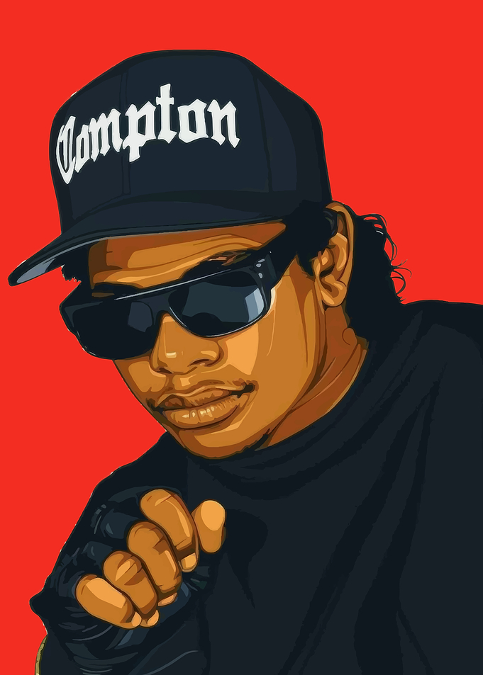 Eazy-E Compton Portrait