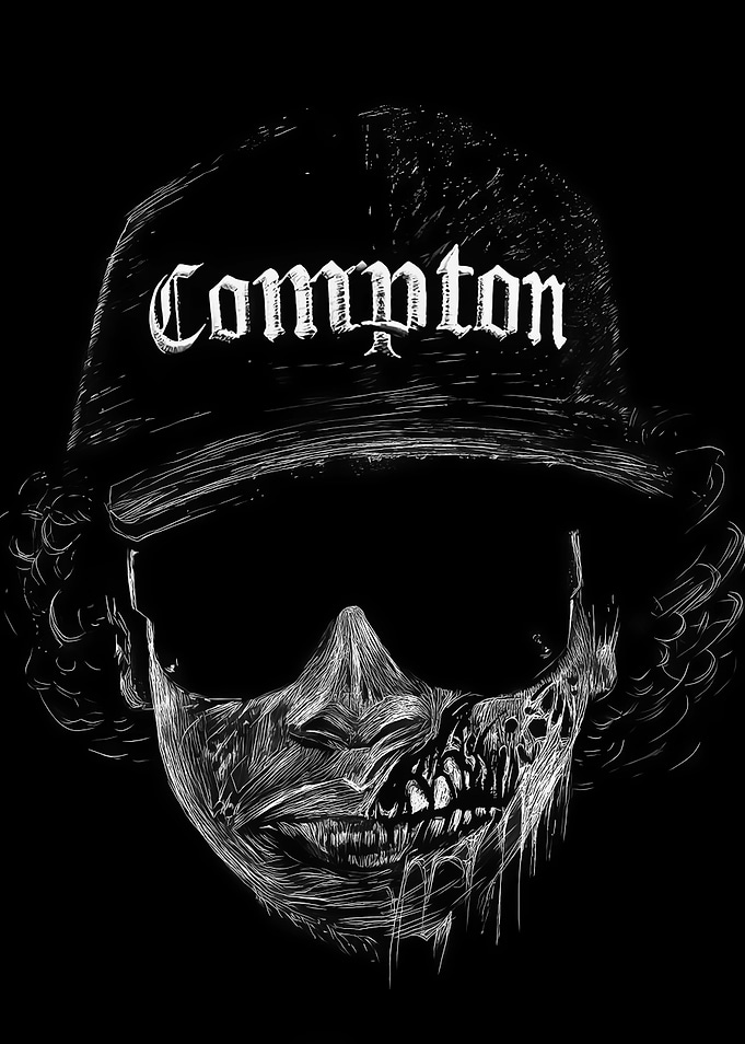 Compton Skull Face
