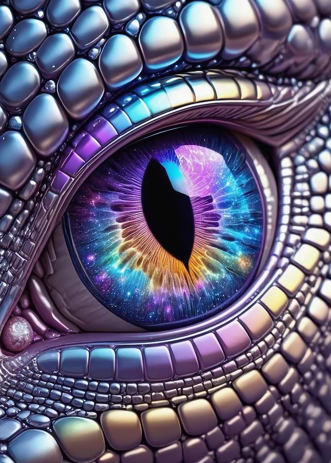 Cosmic Dragon Eye