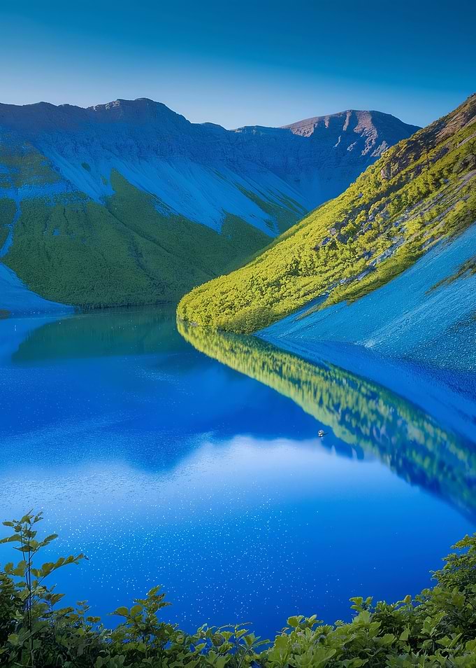 Mountain Lake Reflection